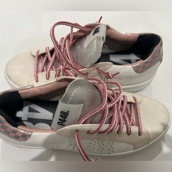 P448 Thea Mini Chess Platform Sneakers - Picture 4 of 8